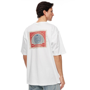 Mass DNM koszulka Stamp T-shirt  biała