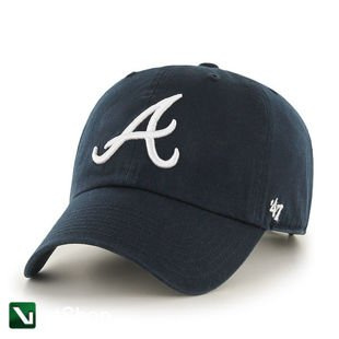 47 BRAND Czapka Atlanta Braves Clean Up