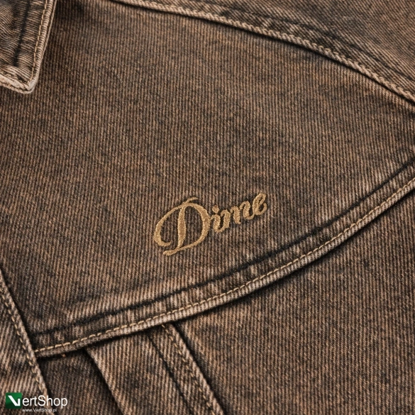 kurtka Dime Denim Jacket (Dipped Sandblasted Brown)