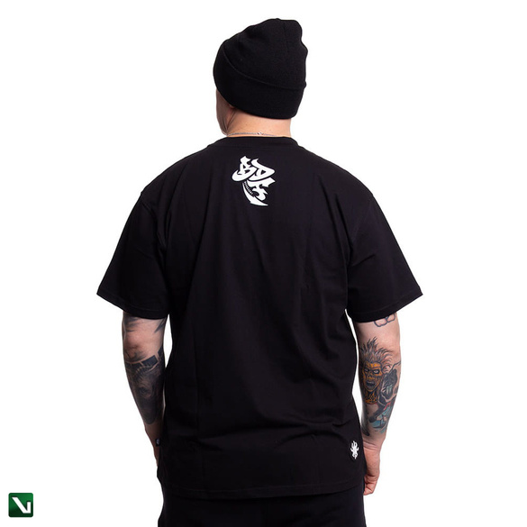 BRAINDEADFAMILIA  GRAFFITI T-SHIRT CZARNY