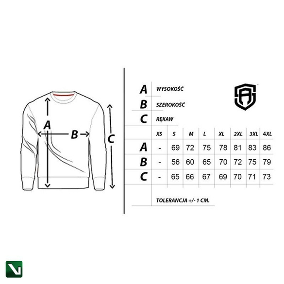 Street Autonomy Bluza PREDATOR CZARNA