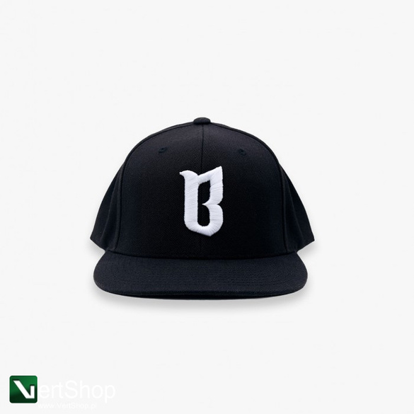 B.O.R CZAPKA BOR B CLASSIC SNAP CZARNA BORCREW