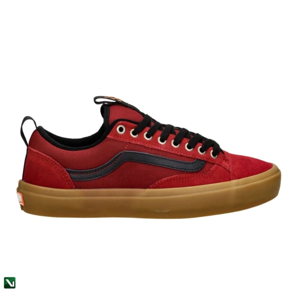 buty Vans Skate Old Skool 36+ Shoes (Gum Burgundy)