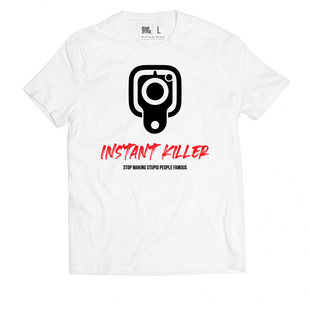 RPS KLASYKA  KOSZULKA INSTANT KILLER BIAŁA