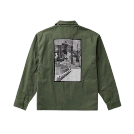 koszula Vans Skate Atiba Haze Milita (Pine Forest)