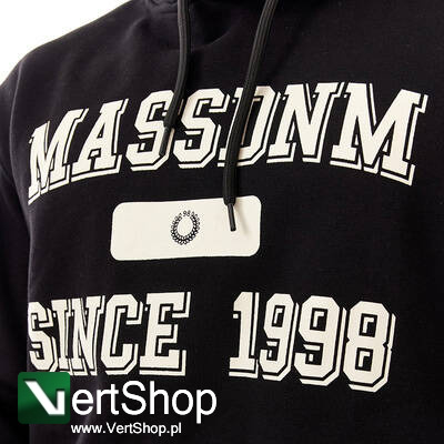 Mass DNM bluza Sweatshirt Campus Hoody czarna