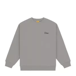 crewneck Dime Classic Small Logo Crewneck (Charcoal)