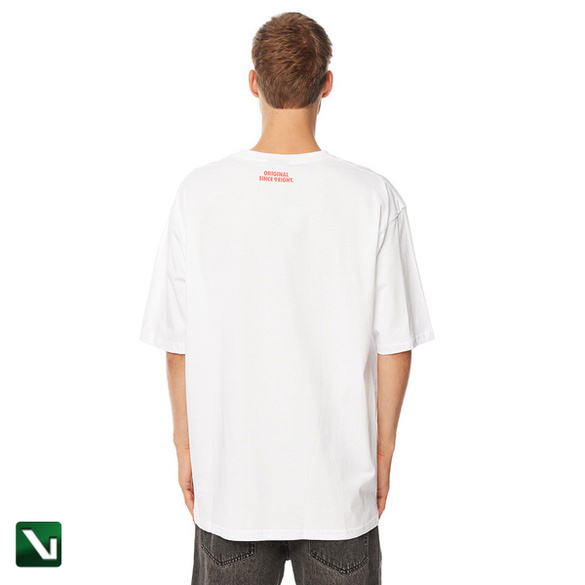 Mass Denim Koszulka FeelingsT-shirt biały