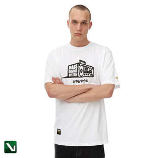 MASS DNM Koszulka Soundsystem biała