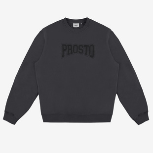 PROSTO Crewneck College Black