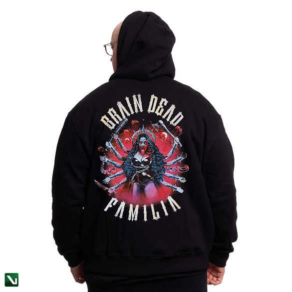 BRAINDEADFAMILIA  KALI BLUZA KAPTUR CZARNA