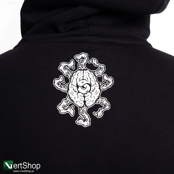 BRAINDEADFAMILIA  SPROCKET BLUZA KAPTUR CZARNA