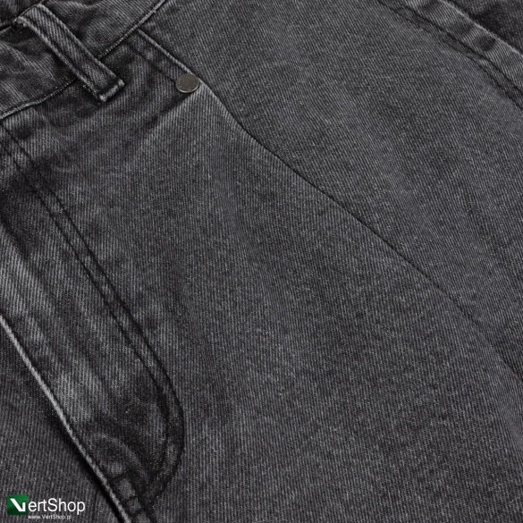 Szorty Dime Pleated Denim Shorts faded black