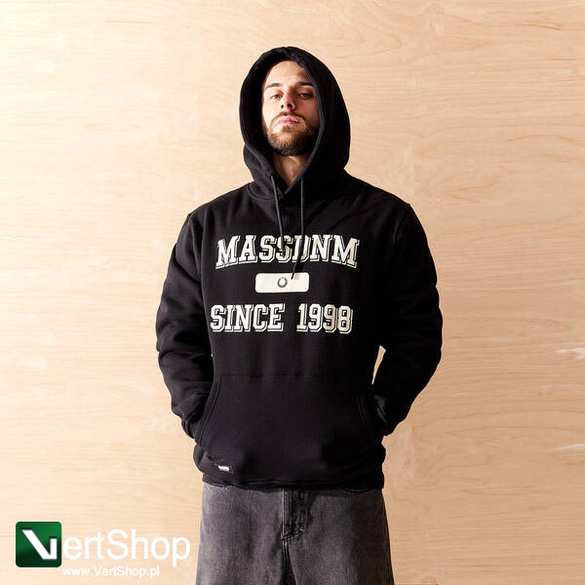 Mass DNM bluza Sweatshirt Campus Hoody czarna