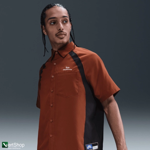 Koszula Nike SB Dri-FIT Woven Short-Sleeve Bowler Shirt