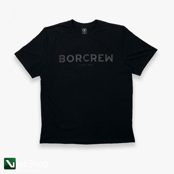 B.O.R BOR KOSZULKA BOR CLASSIC 3D CZARNA BORCREW