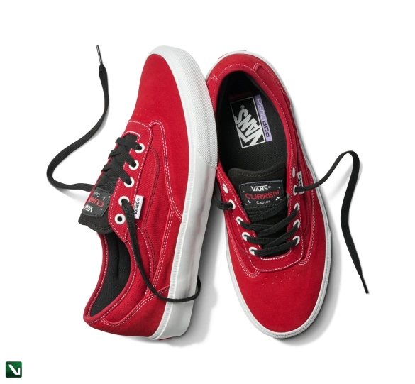 buty Vans Skate Curren Caples  (Red/White)