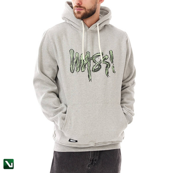 Mass DNM bluza Sweatshirt Roy Hoody szara