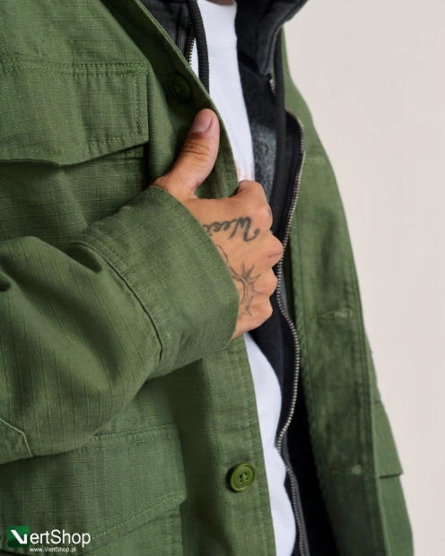 koszula Vans Skate Atiba Haze Milita (Pine Forest)