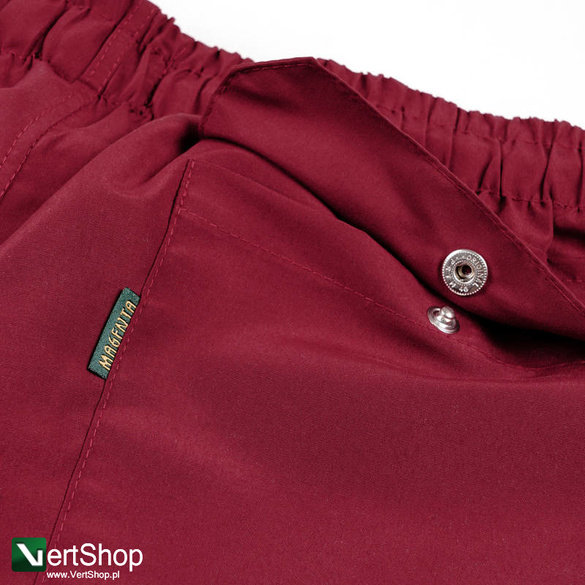 szorty Magenta Plant swim shorts burgundy