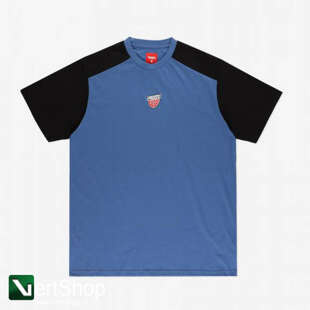 PROSTO Koszulka Tekno  niebiesko/czarna