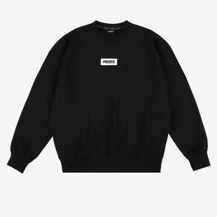 PROSTO Bluza Crewneck Box Black