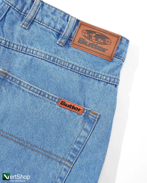spodnie Butter Baggy Denim Jeans Dark Indigo