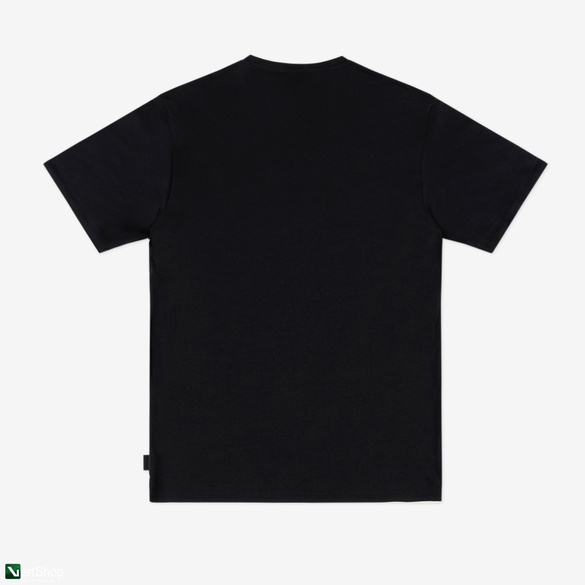 PROSTO Shield t-shirt bawełniany slim czarny