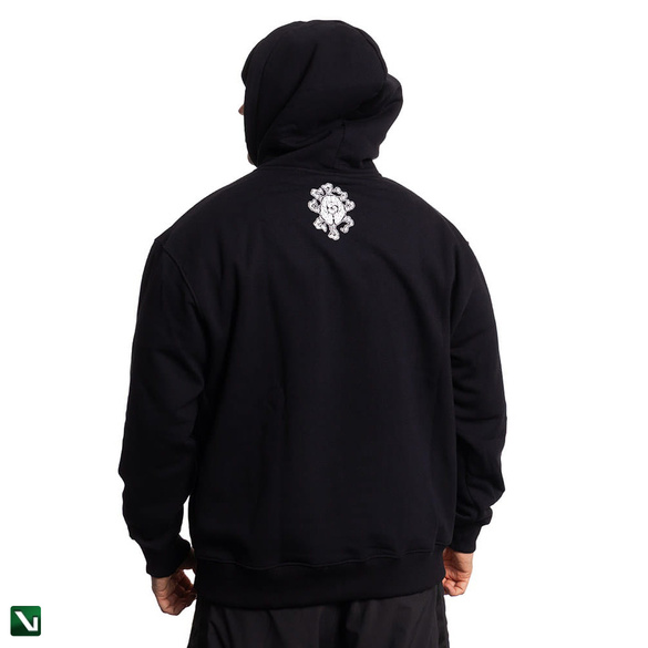 BRAINDEADFAMILIA  SNAKES BLUZA KAPTUR CZARNA