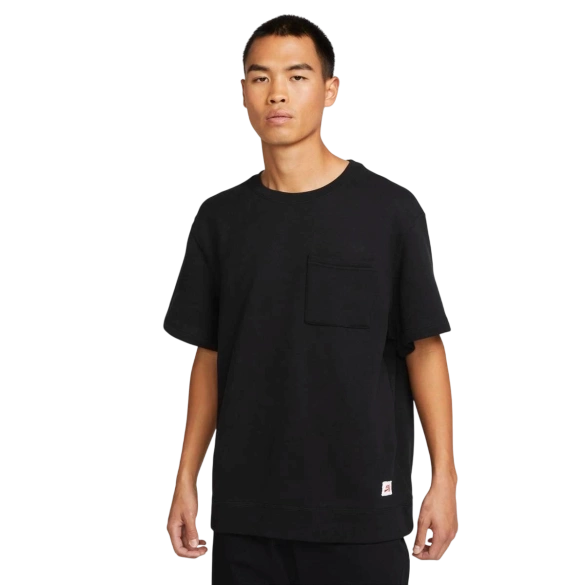 Bluza Nike Sb Z Krótkim Rękawkiem Novelty Crew Black/university Red