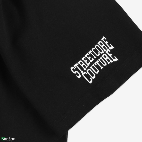 PROSTO T-shirt Football Fan Washed Black