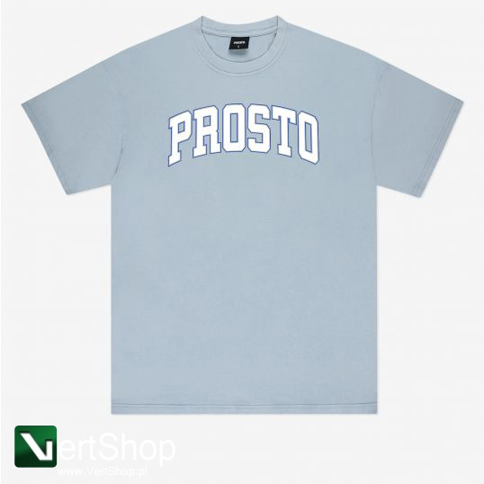 PROSTO Koszulka T-shirt College Light Blue