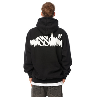 Mass DNM bluza Sweatshirt Monogram Hoody czarna