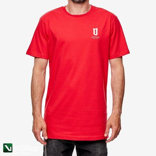 B.O.R  T-SHIRT BOR BASIC czerwony