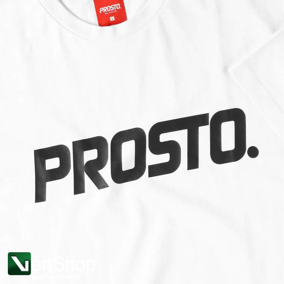 PROSTO Koszulka Logstri biała