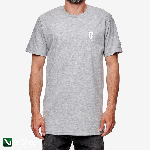 B.O.R  T-SHIRT BOR BASIC szary