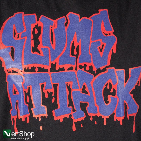 RPS KLASYKA  Koszulka Slums Attack 2 OLD LOGO (czarna)