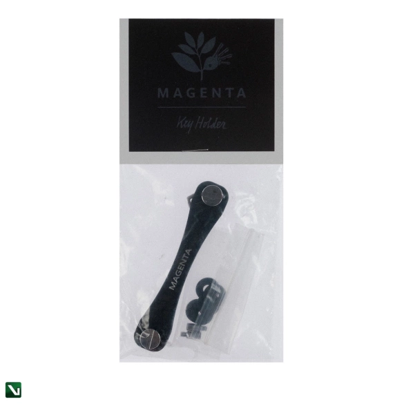 Magenta Key Holder (Black)