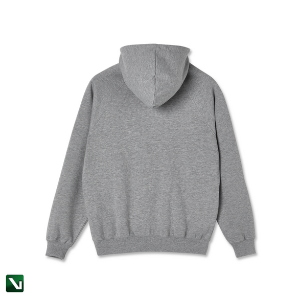 Bluza polar default logo hoodie Heather Grey