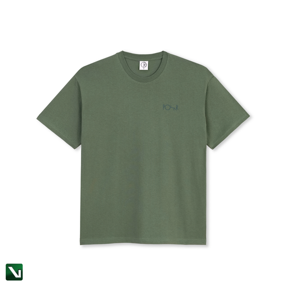 Koszulka Polar Stroke Logo Tee jade green / dark green