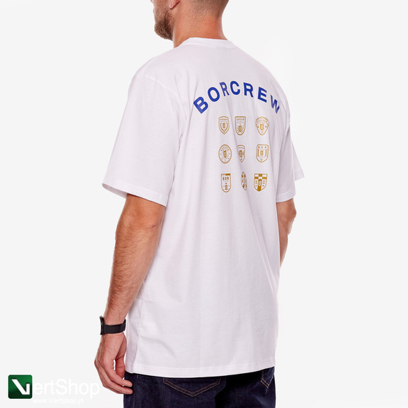 B.O.R  T-SHIRT KOSZULKA BOR FINLAND BIAŁA