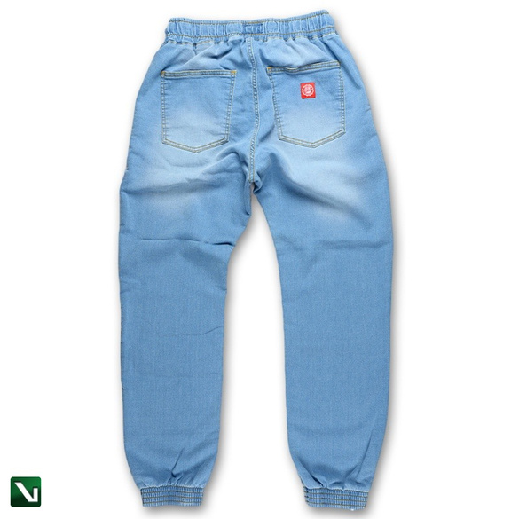 AFROTICA  Spodnie Jogger Jeans STAMP jasne spranie