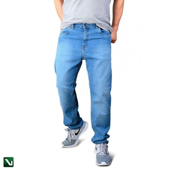 AFROTICA • Spodnie joggery SUPREMEJeans (jasny niebieski)