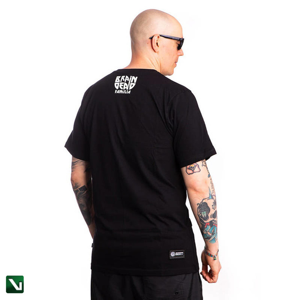 BRAINDEADFAMILIA  PILLS T-SHIRT CZARNY