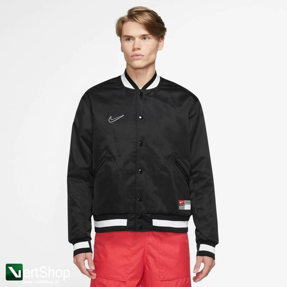 Kurtka Nike Sb Varsity Skate Jacket Black/black/white/white