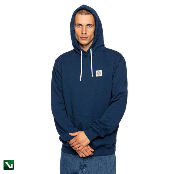 MASS DNM Bluza z kapturem  Patch granat