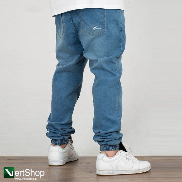 MORO SPORT Spodnie jogger Mini Paris Pocket Light Wash