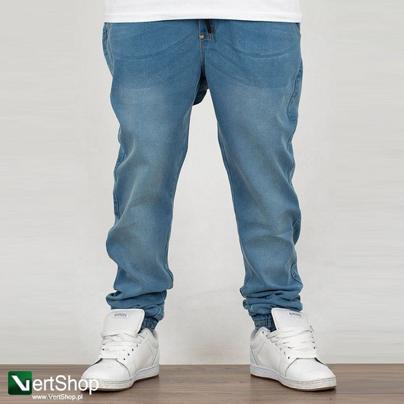 MORO SPORT Spodnie jogger Mini Paris Pocket Light Wash