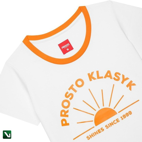 PROSTO  F.KL T-SHIRT  SHINES WHITE 