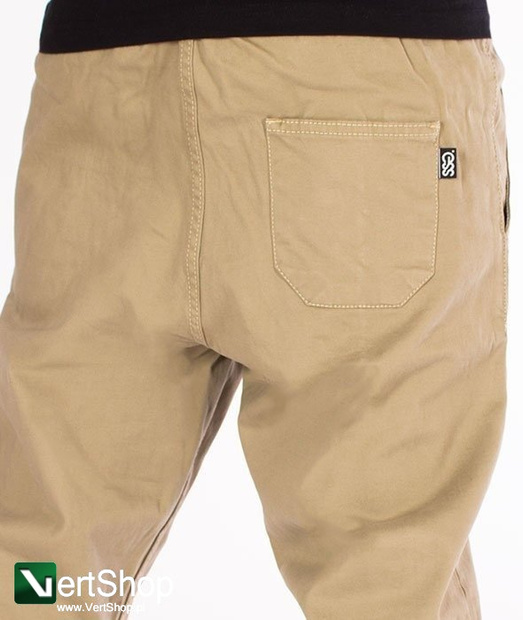 SMOKESTORY • Spodnie Jogger 2020 Basic Stretch Jeans Jogger REGULAR (beżowe)